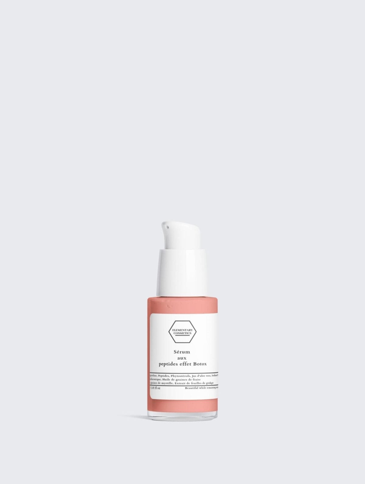 Sérum aux peptides effet Botox 30ml | Elementary Cosmetics